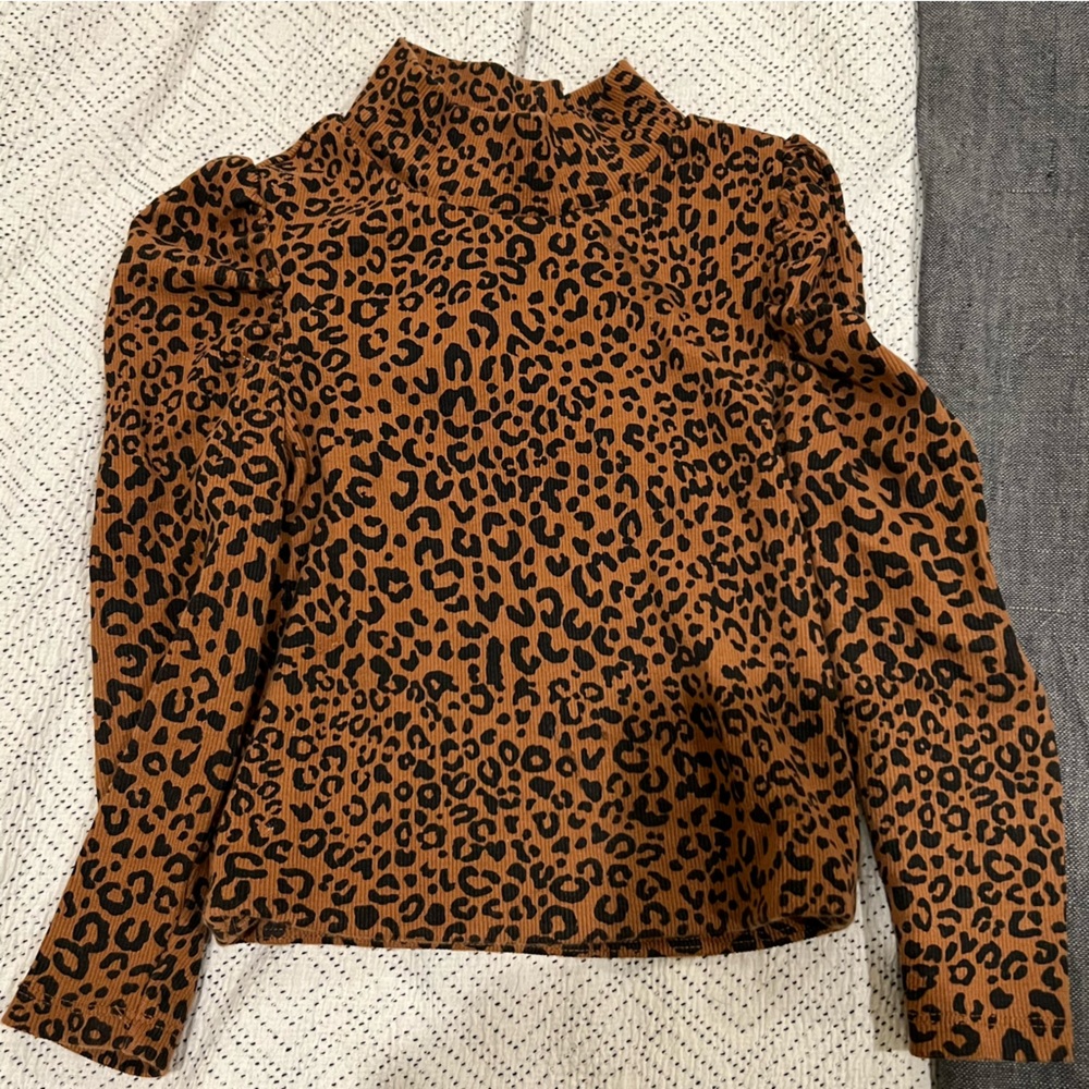 Fun Cheetah Print Long-Sleeve 4T